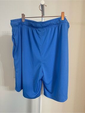 Athletic works Men's  Mesh Shorts in Blue